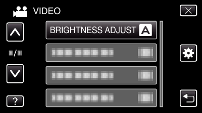 BRIGHTNESS ADJUST